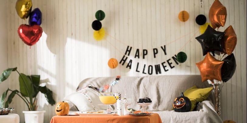 Halloween style interior decoration; Get ready to celebrate with these ideas!