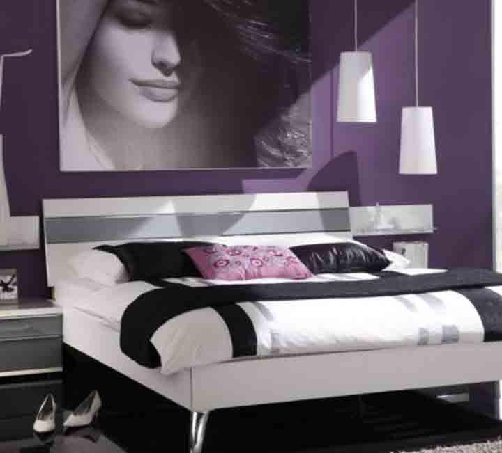 Use photos - decorate the bedroom with simple items