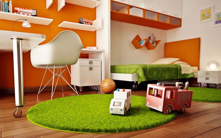 Children's room decoration - educational tools